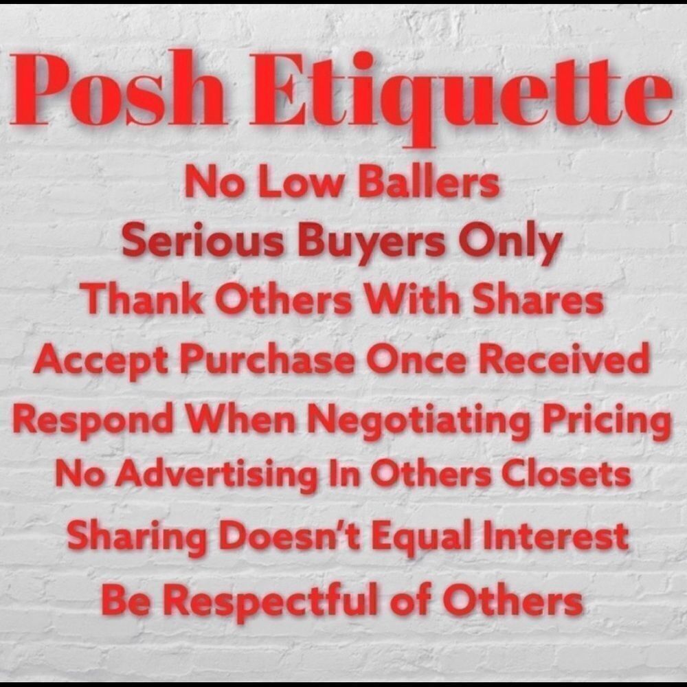 My Posh Etiquette - Picture 1 of 1